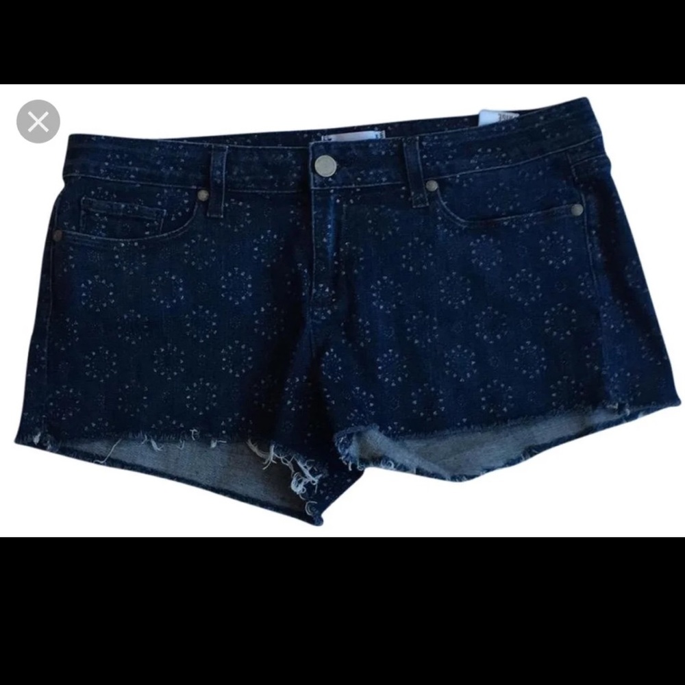 Paige Catalina Cutoff Denim Shorts sz 32